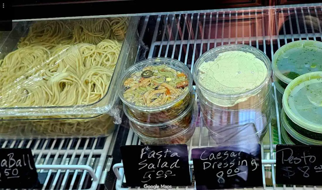 deli goods at pazzo's Market & deli in San Antonio texas