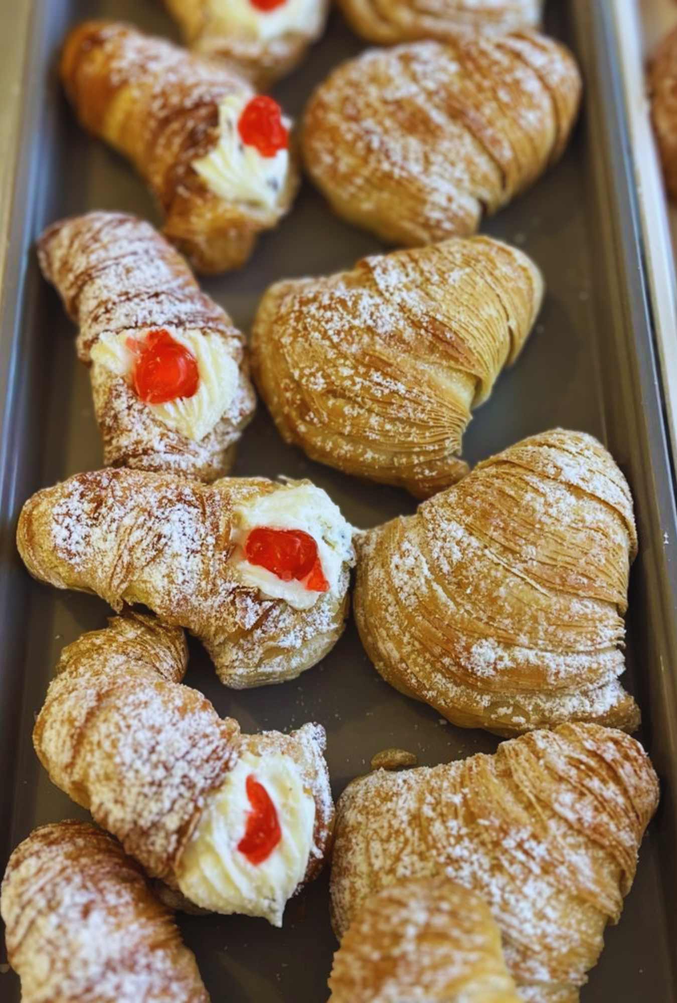 pastries at fangelli's bakery in Philadelphia pa
