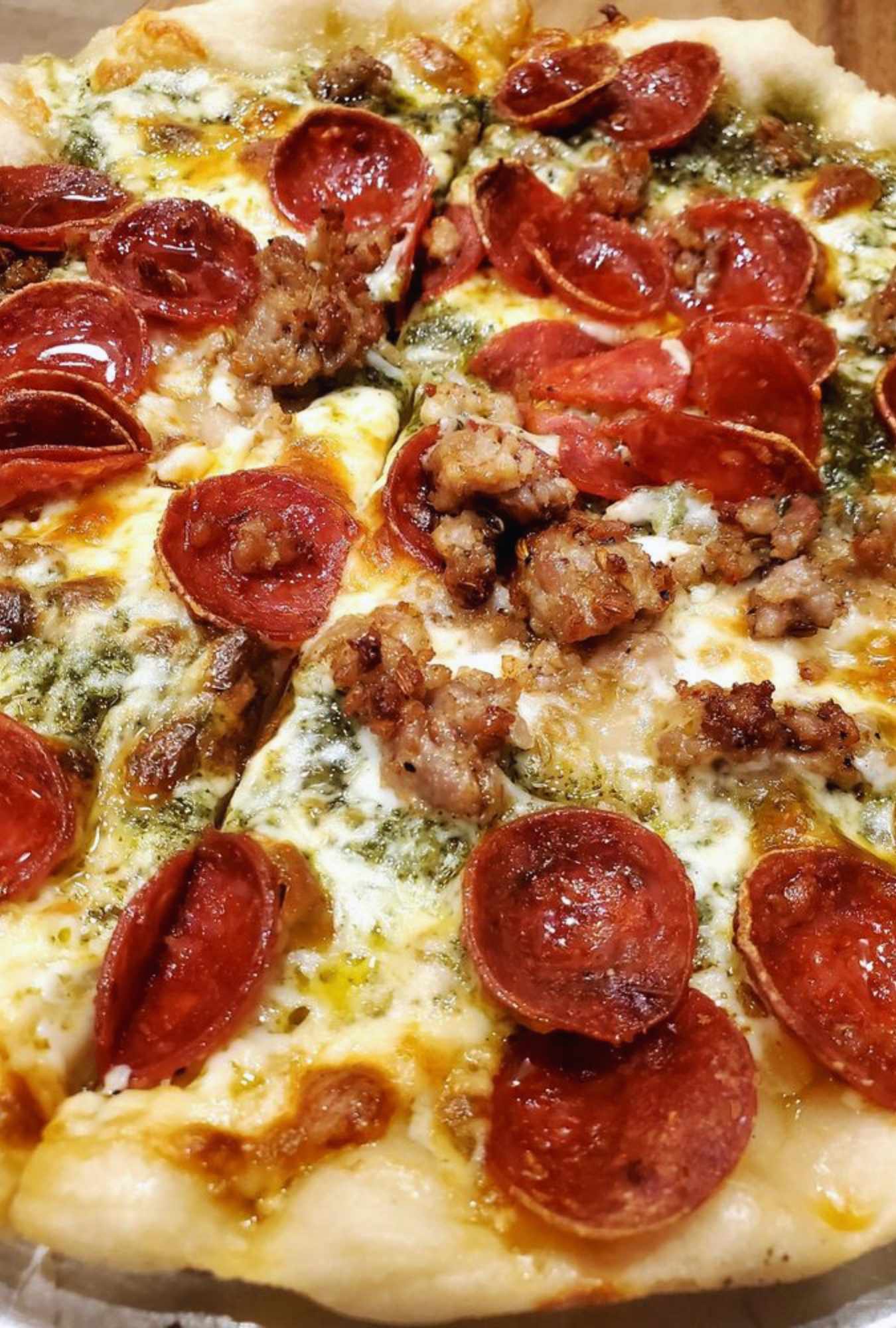 pizza at odie's pizza in oceanside california