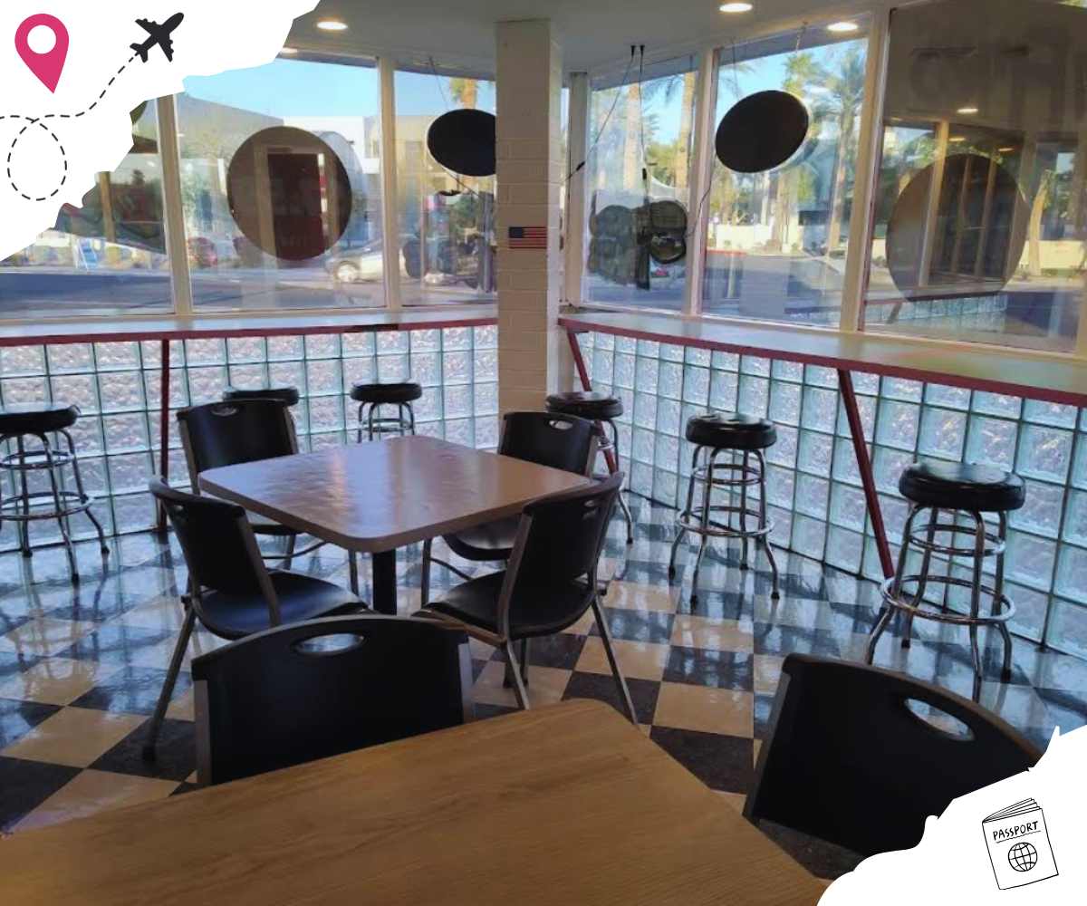 inside lucky boy in Phoenix arizona