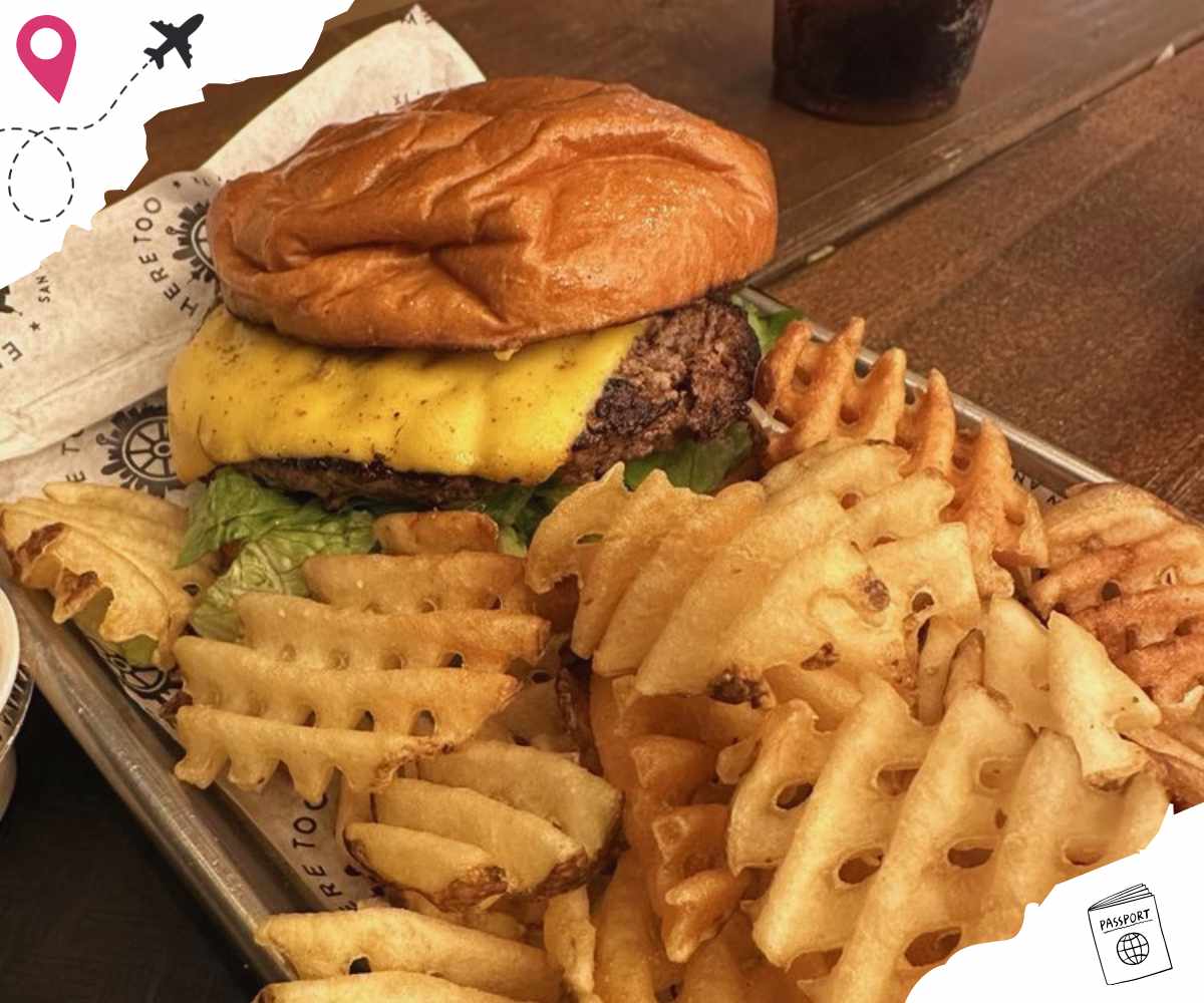 burger at elsewhere too in San Antonio texas