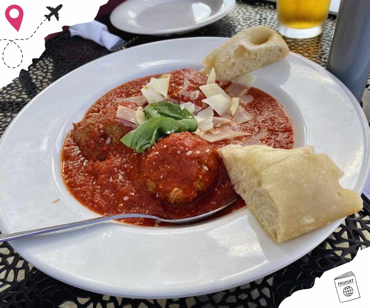 meatballs at joe's pizza Napoli in Milford OH