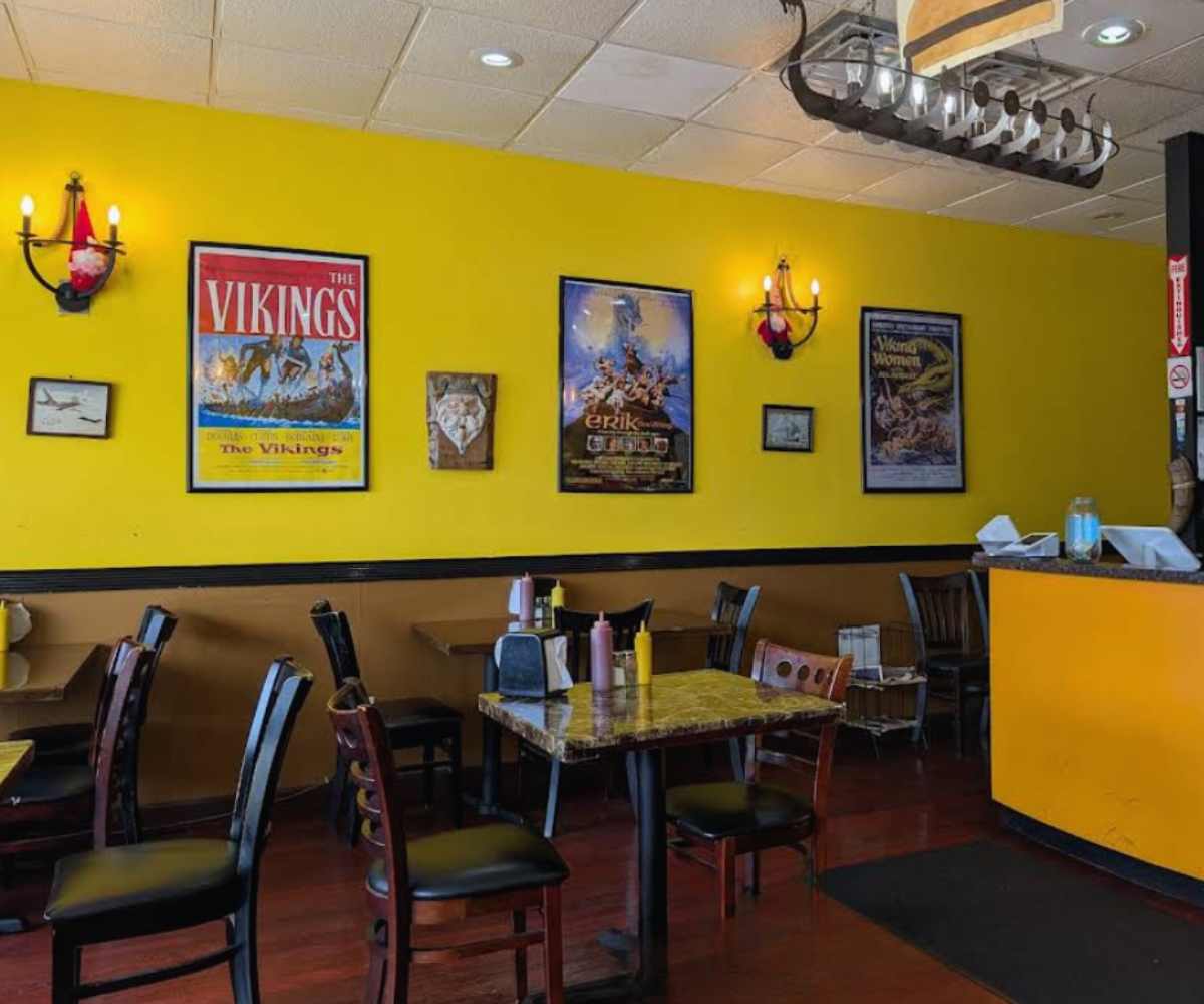 inside Viking burger in Newport News virginia