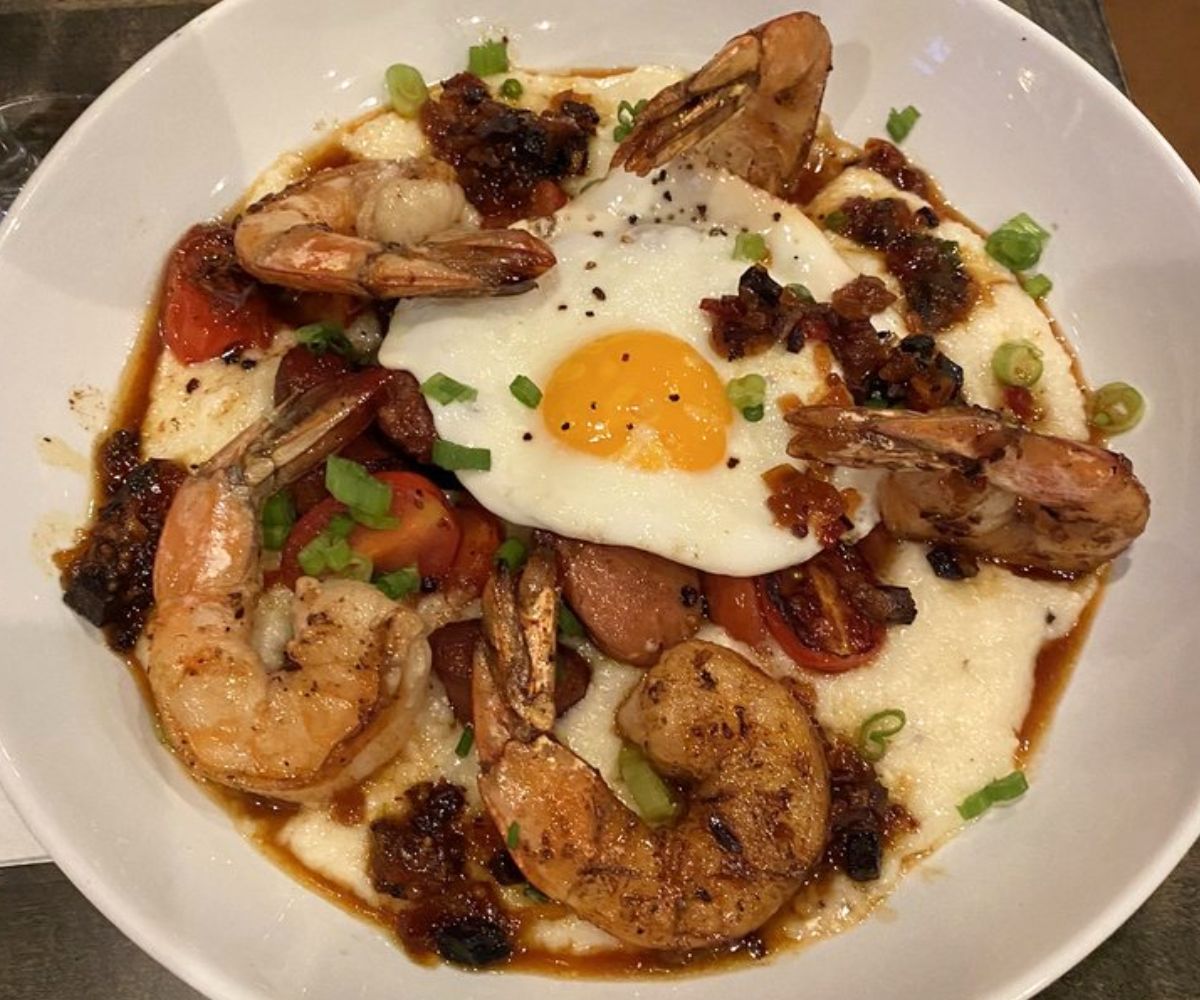 Shrimp & Grits at Bistro603 in Nashua, NH