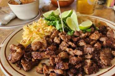 Food at Andele's Dog House located in Las Cruces, NM.