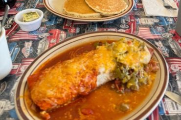 Food at The Pit Stop 292 Cafe located in Las Cruces, NM