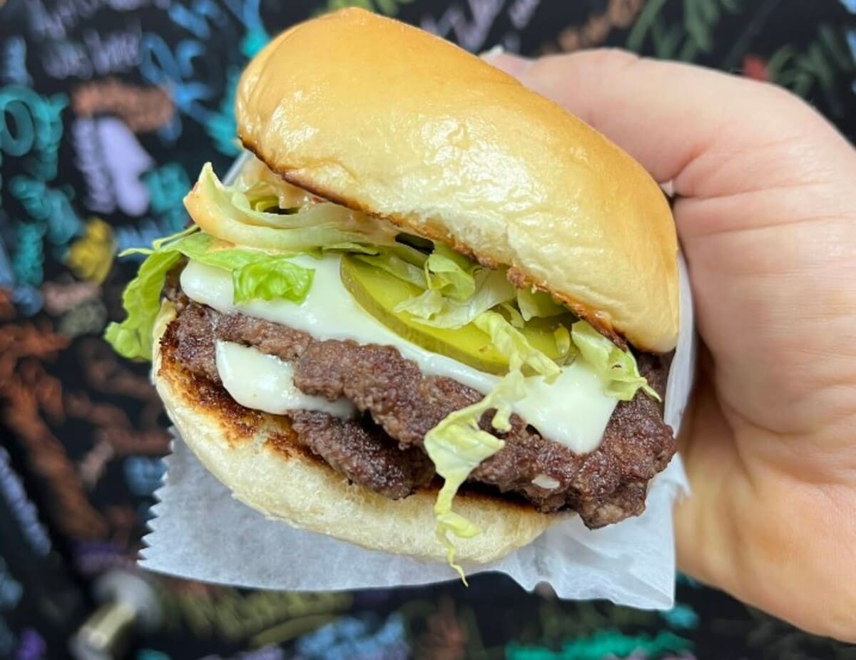 Food at Rooster's Smash Burgers located in Utica, NY.
