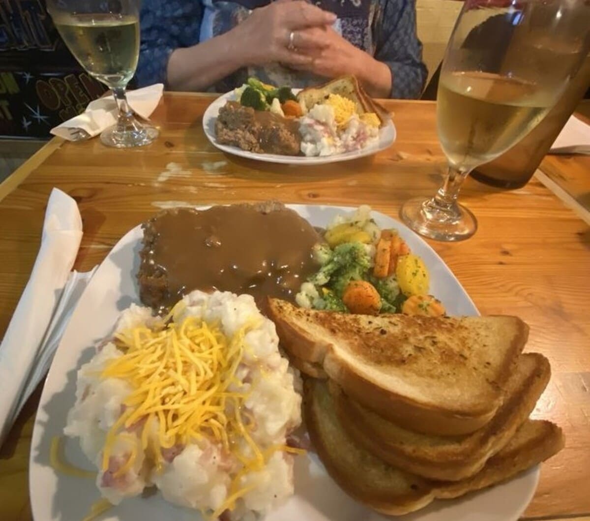 Food at Goat Lips Chew & Brewhouse located in Pensacola, FL.   