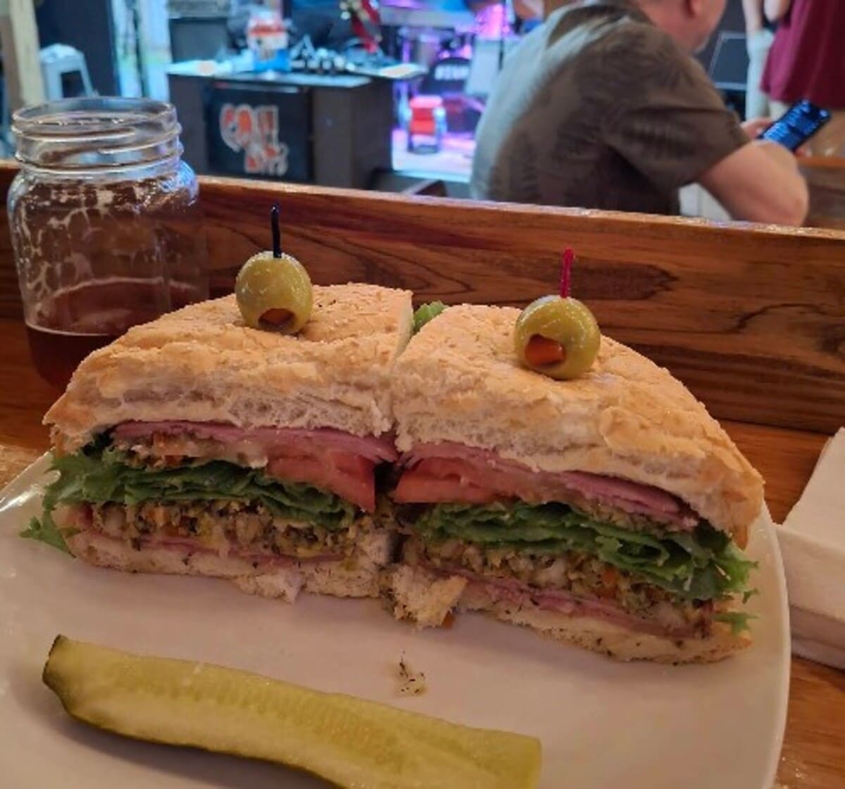 Food at Goat Lips Chew & Brewhouse located in Pensacola, FL.   