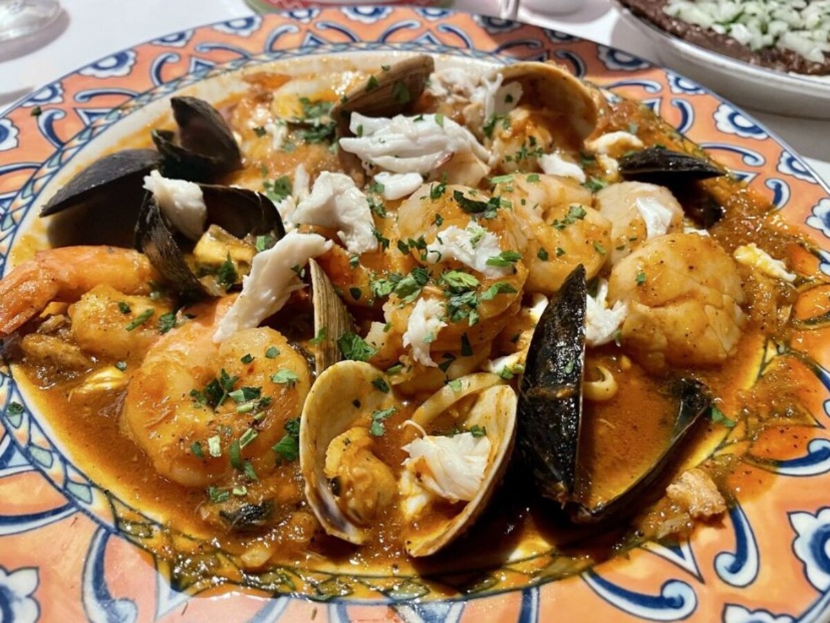 Food at Columbia Restaurant located in Tampa, FL. 