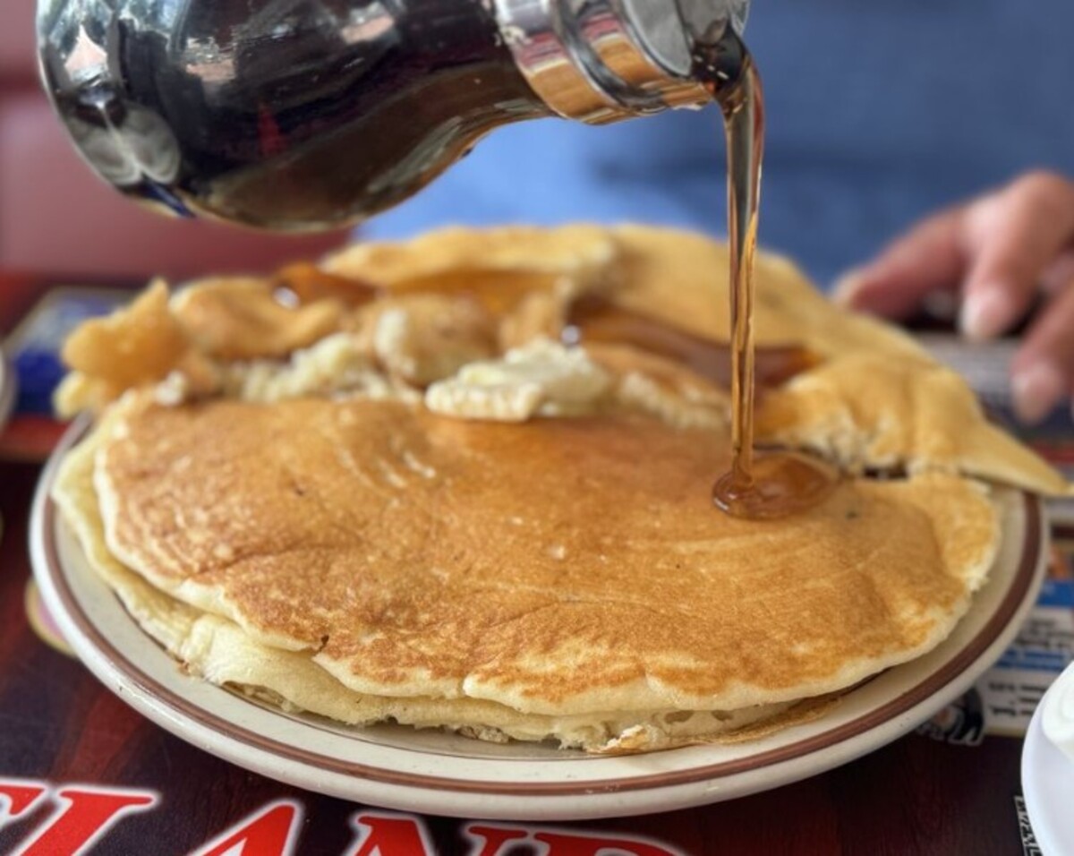 Food at Waveland Cafe located in Des Moines, IA. 