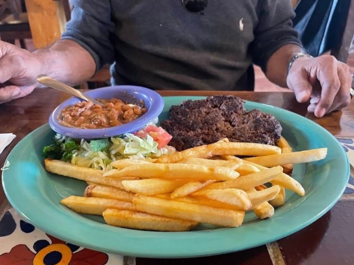 Food at La Nueva Casita Cafe located in Las Cruces, NM.