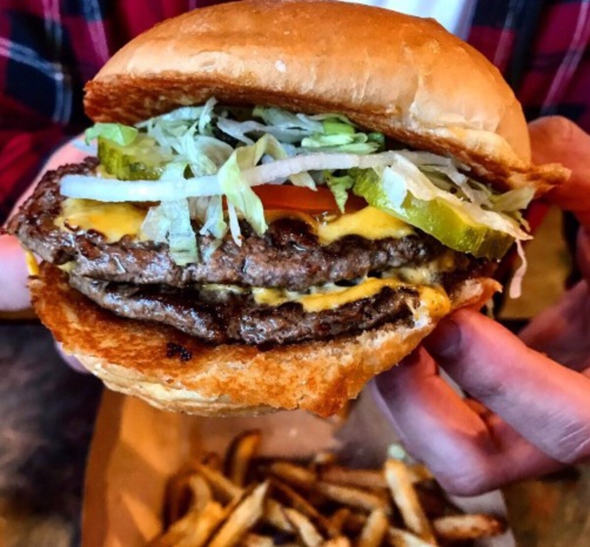 Food at Tay's Burger Shack located in North Kansas City, MO. 