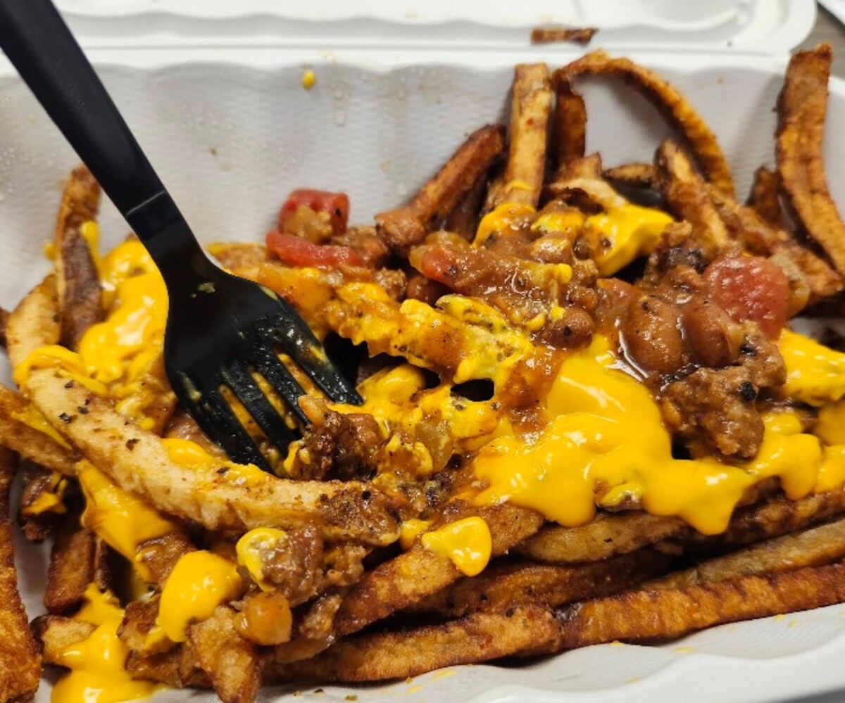 Food at Tay's Burger Shack located in North Kansas City, MO. 