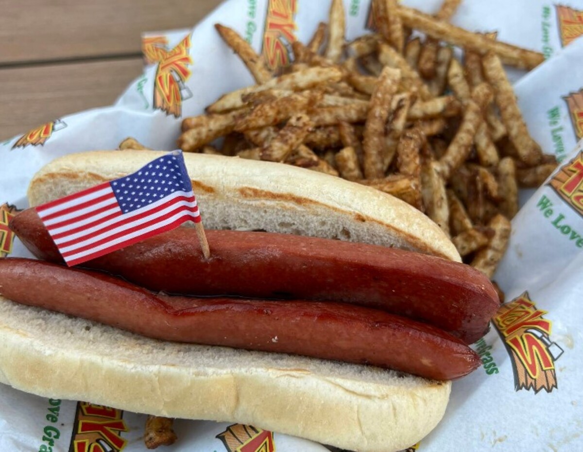 Food at Tay's Burger Shack located in North Kansas City, MO. 