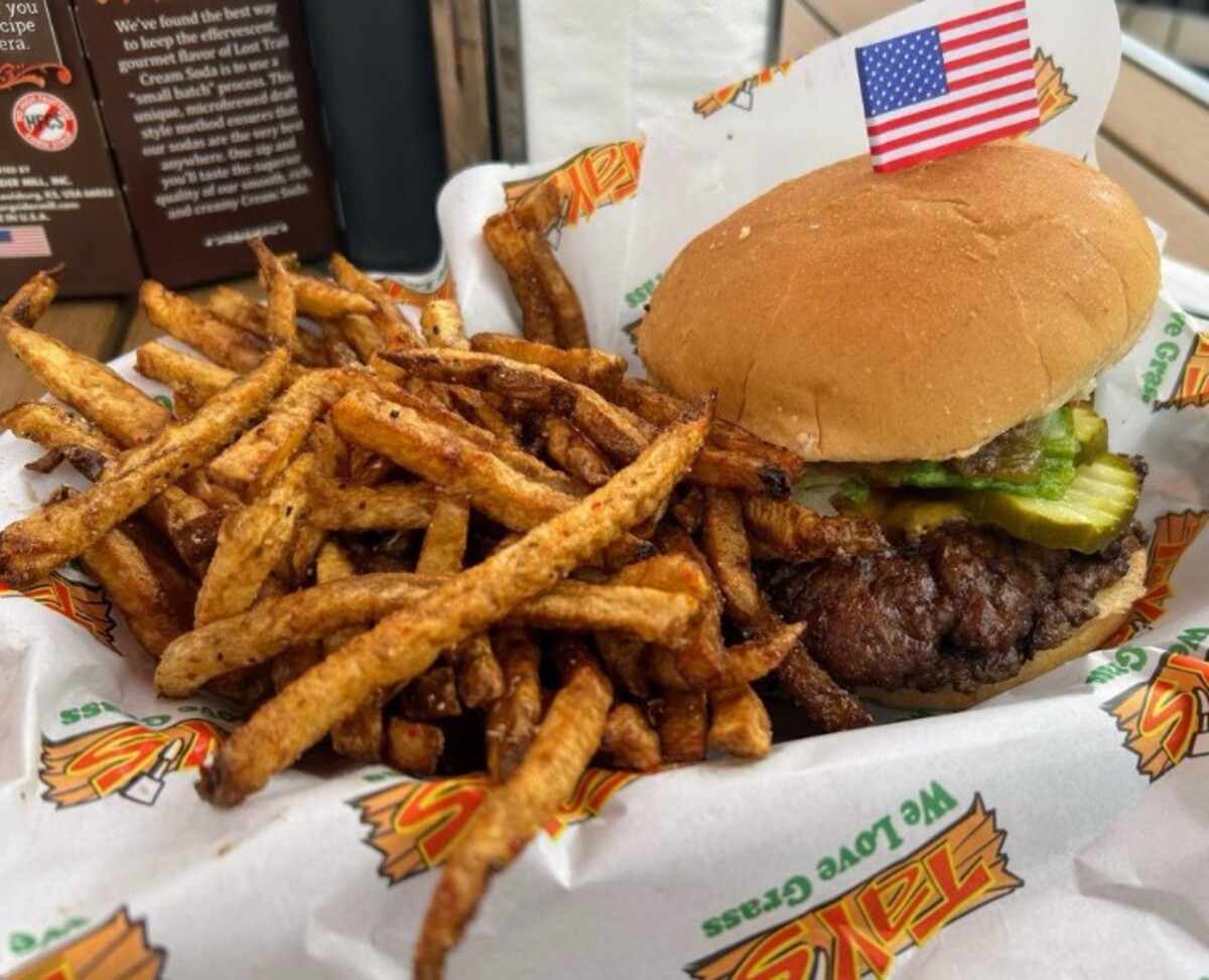 Food at Tay's Burger Shack located in North Kansas City, MO. 