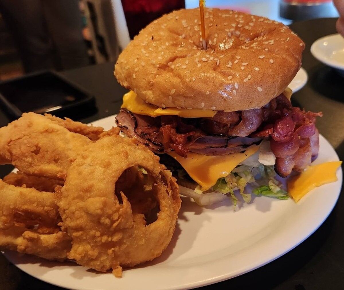 Food at Herby-K's located in Shreveport, LA.