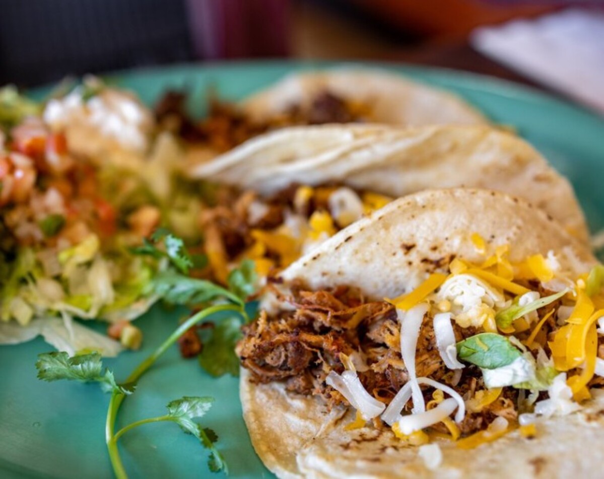 Food at La Nueva Casita Cafe located in Las Cruces, NM.
