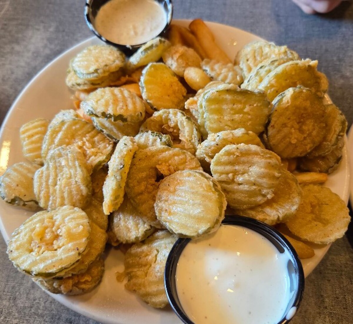 Food at Herby-K's located in Shreveport, LA.