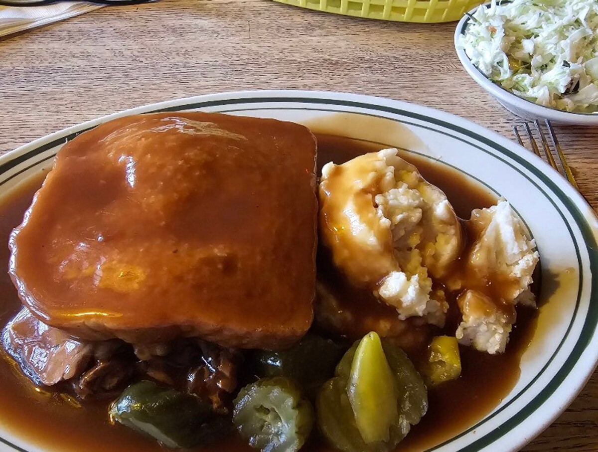 Food at Tony Packo's located in Toledo, OH. 