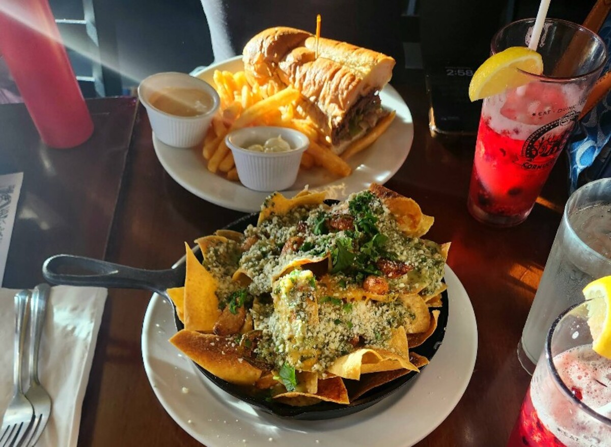 Food at Cornucopia Restaurant located in Eugene, OR. 