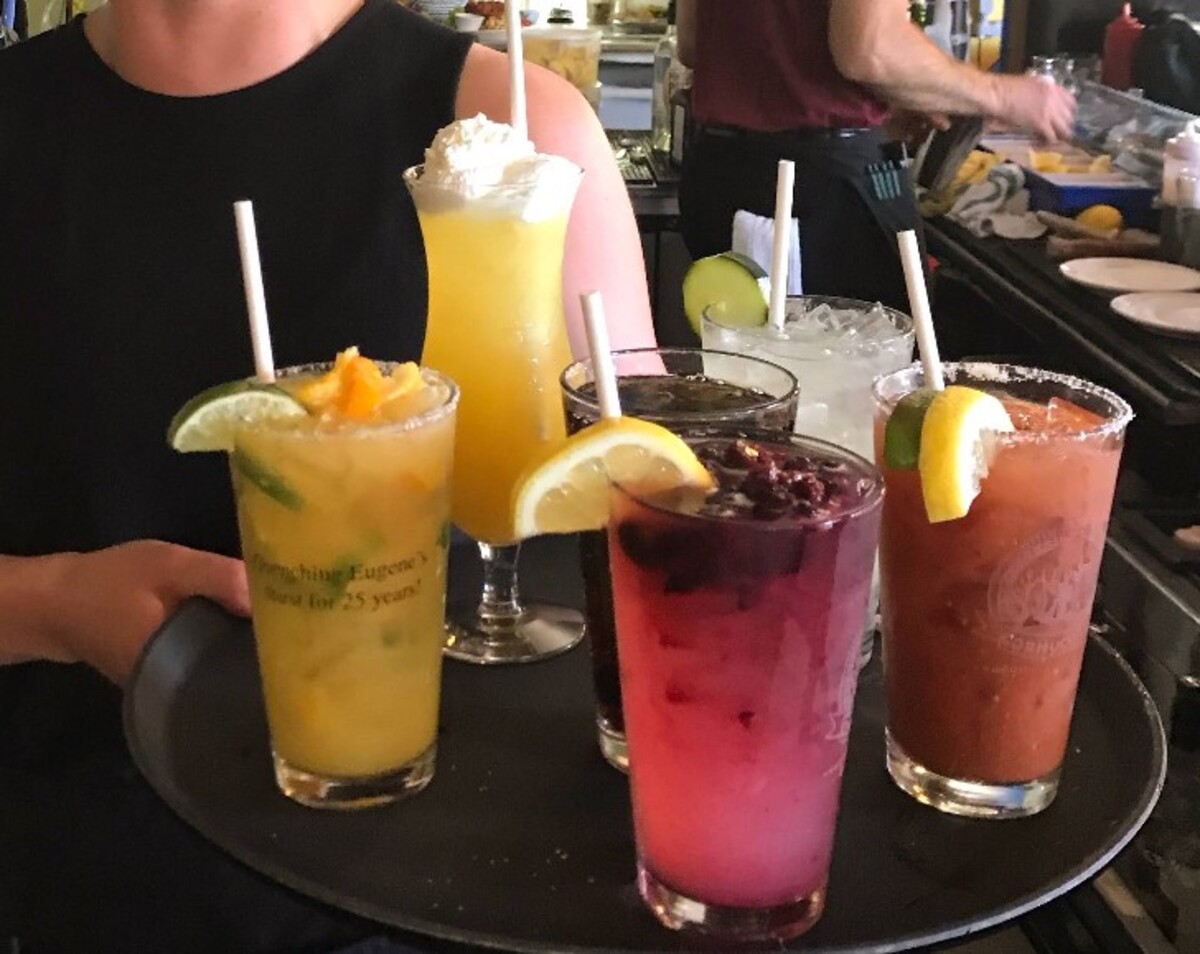 Food at Cornucopia Restaurant located in Eugene, OR. 