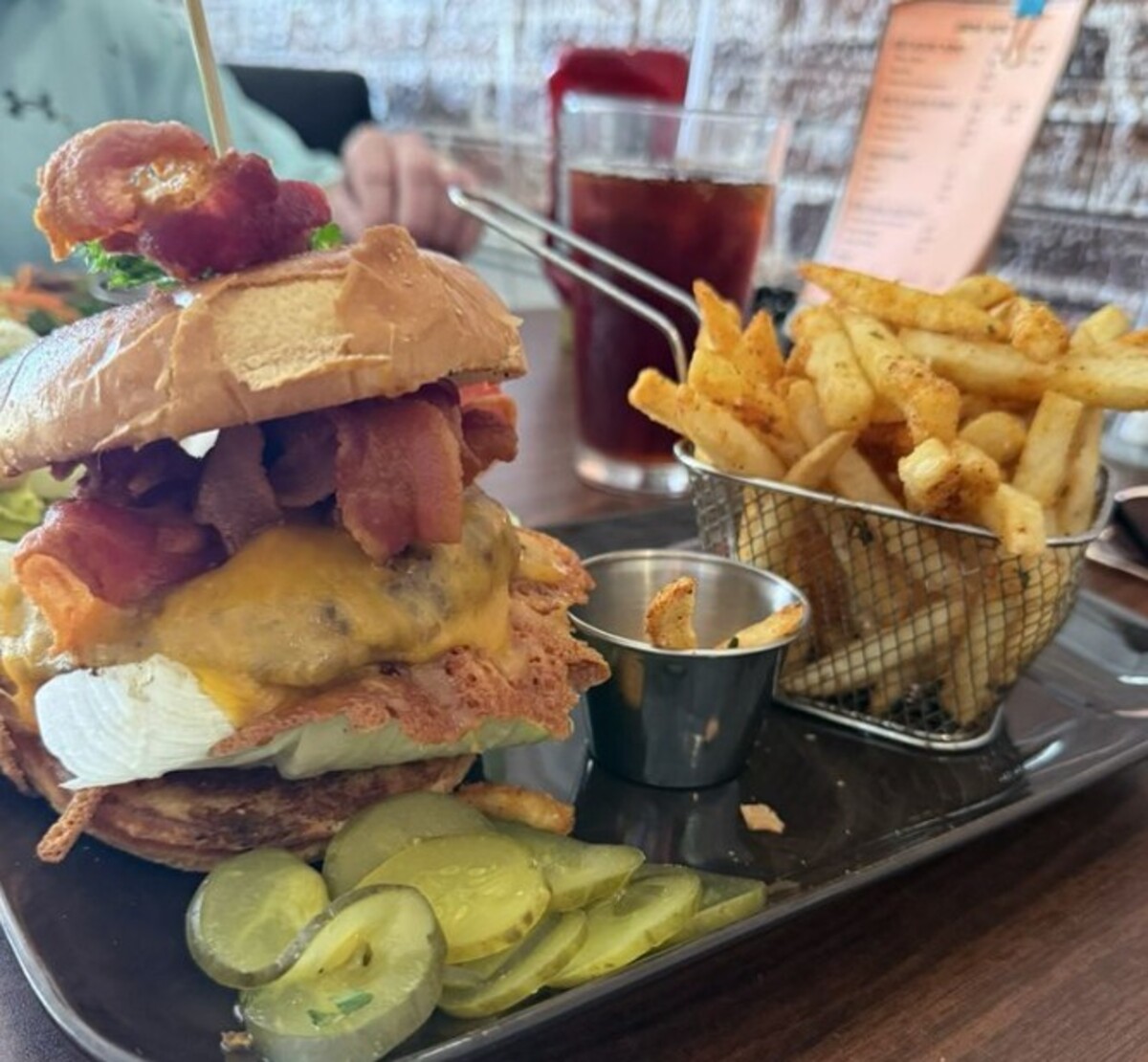 Food at Fat Stork located in Davie, FL.