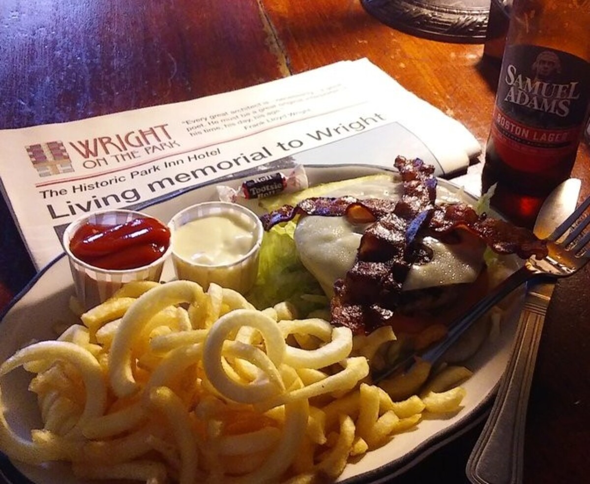 Food at The Hungry Mind located in Mason City, IA. 