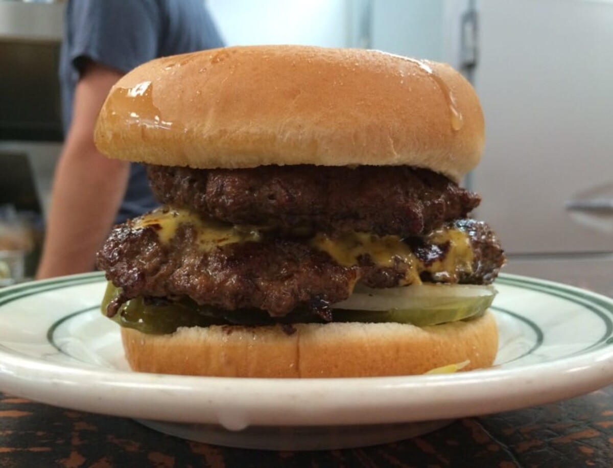 Food at Hudson's Hamburgers located in Coeur d’Alene, ID. 