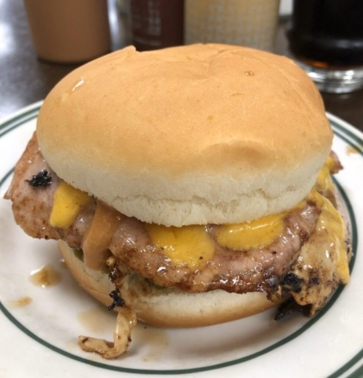 Food at Hudson's Hamburgers located in Coeur d’Alene, ID. 