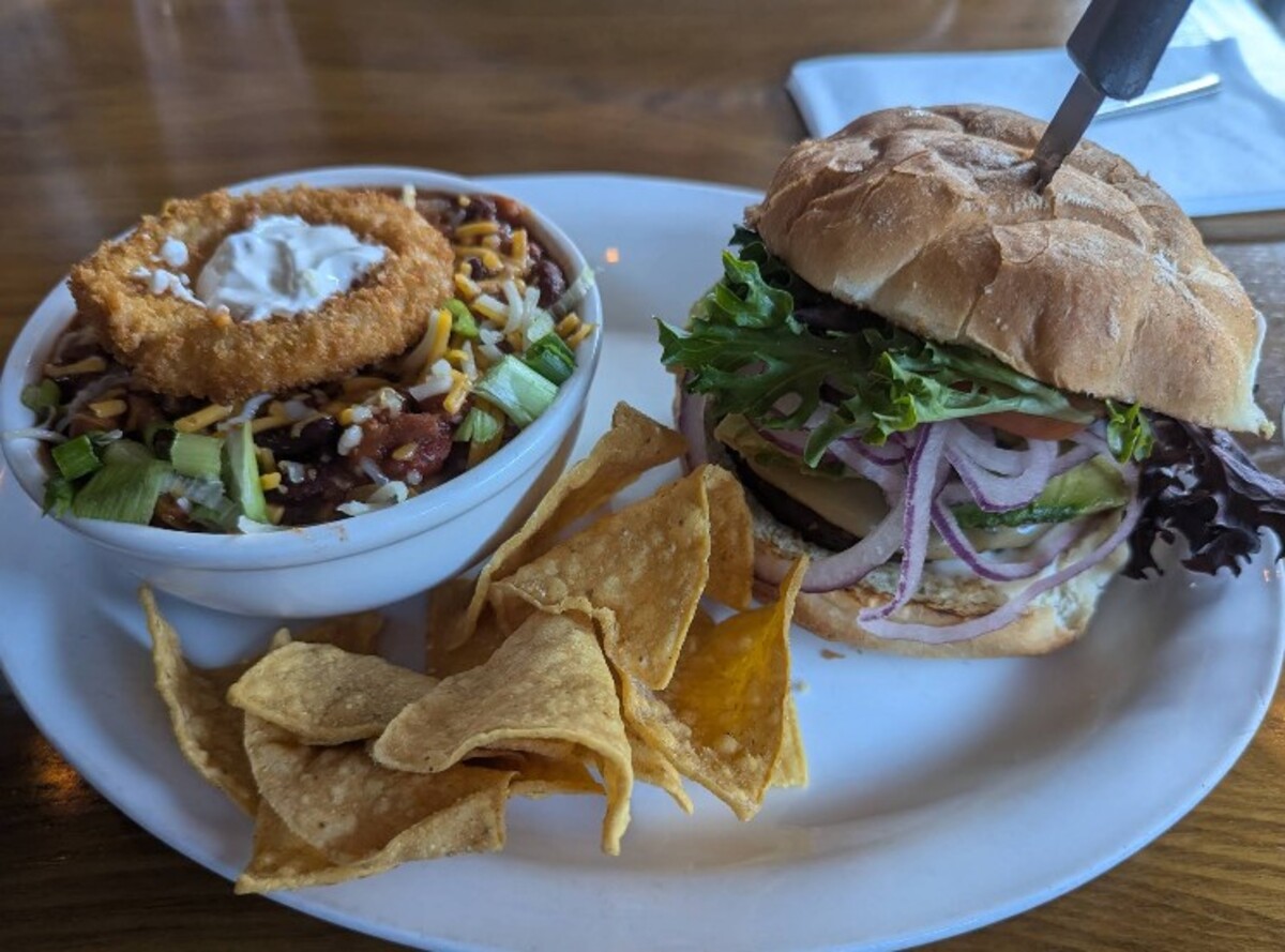 Food at Cornucopia Restaurant located in Eugene, OR. 