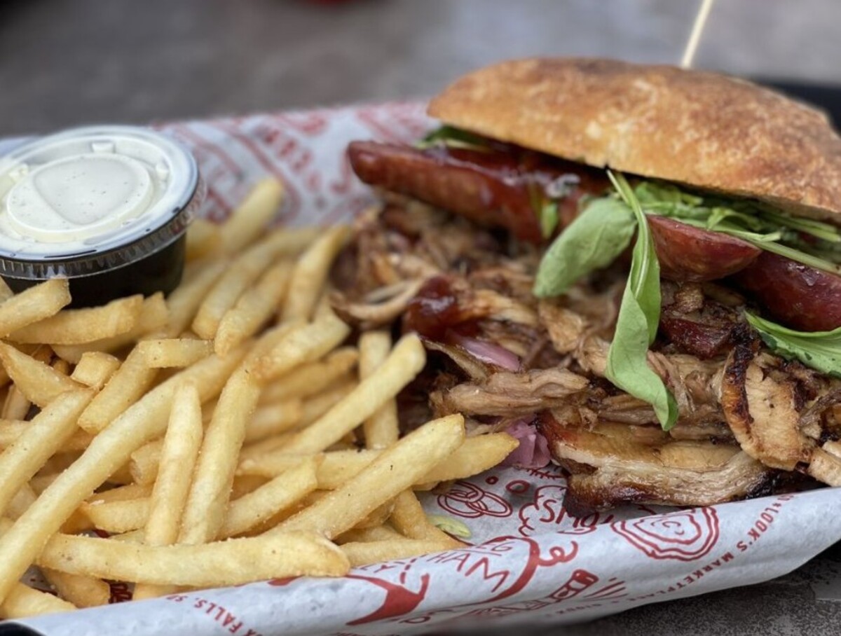 Food at Look’s Marketplace located in Sioux Falls, SD.