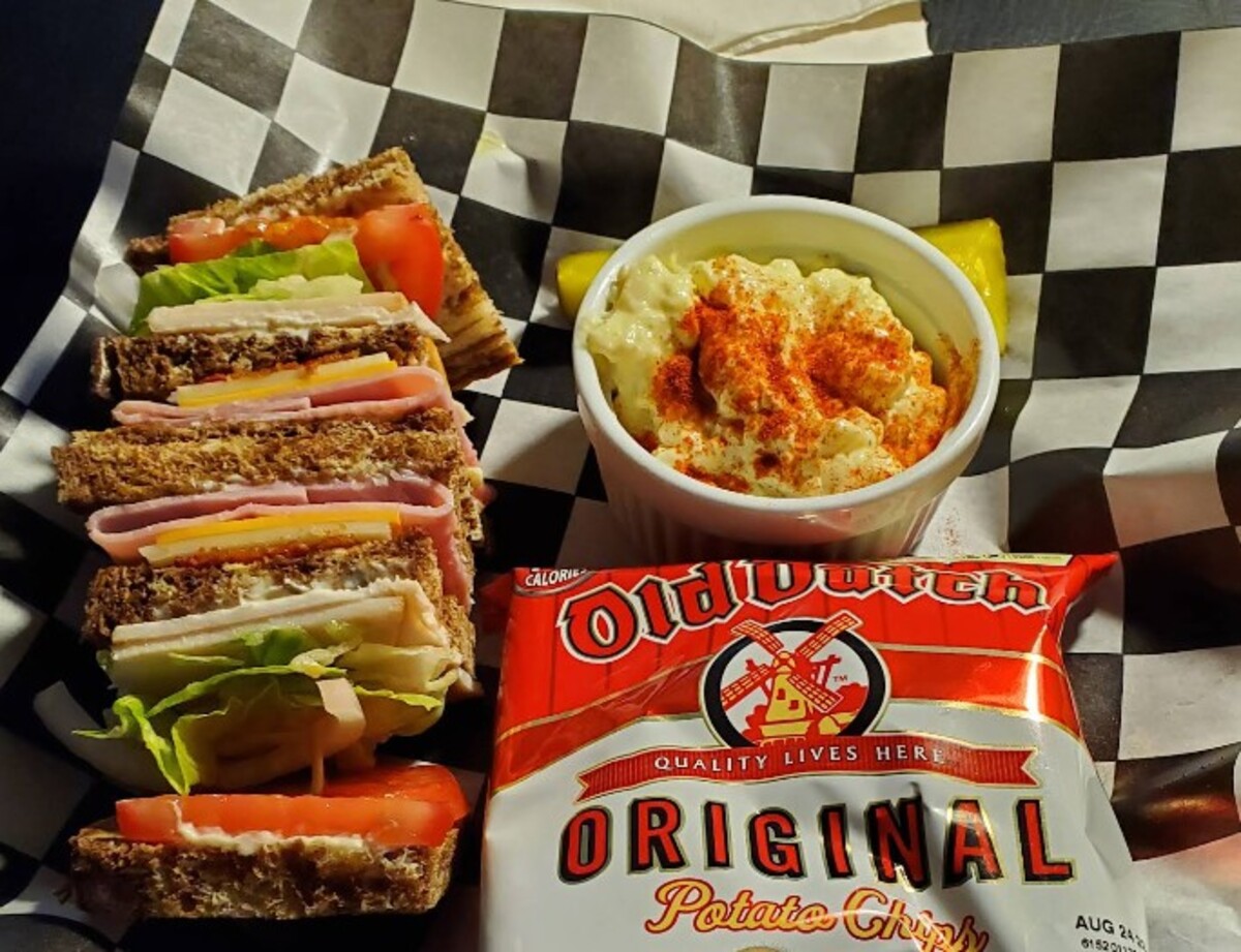 Food at The Hungry Mind located in Mason City, IA. 