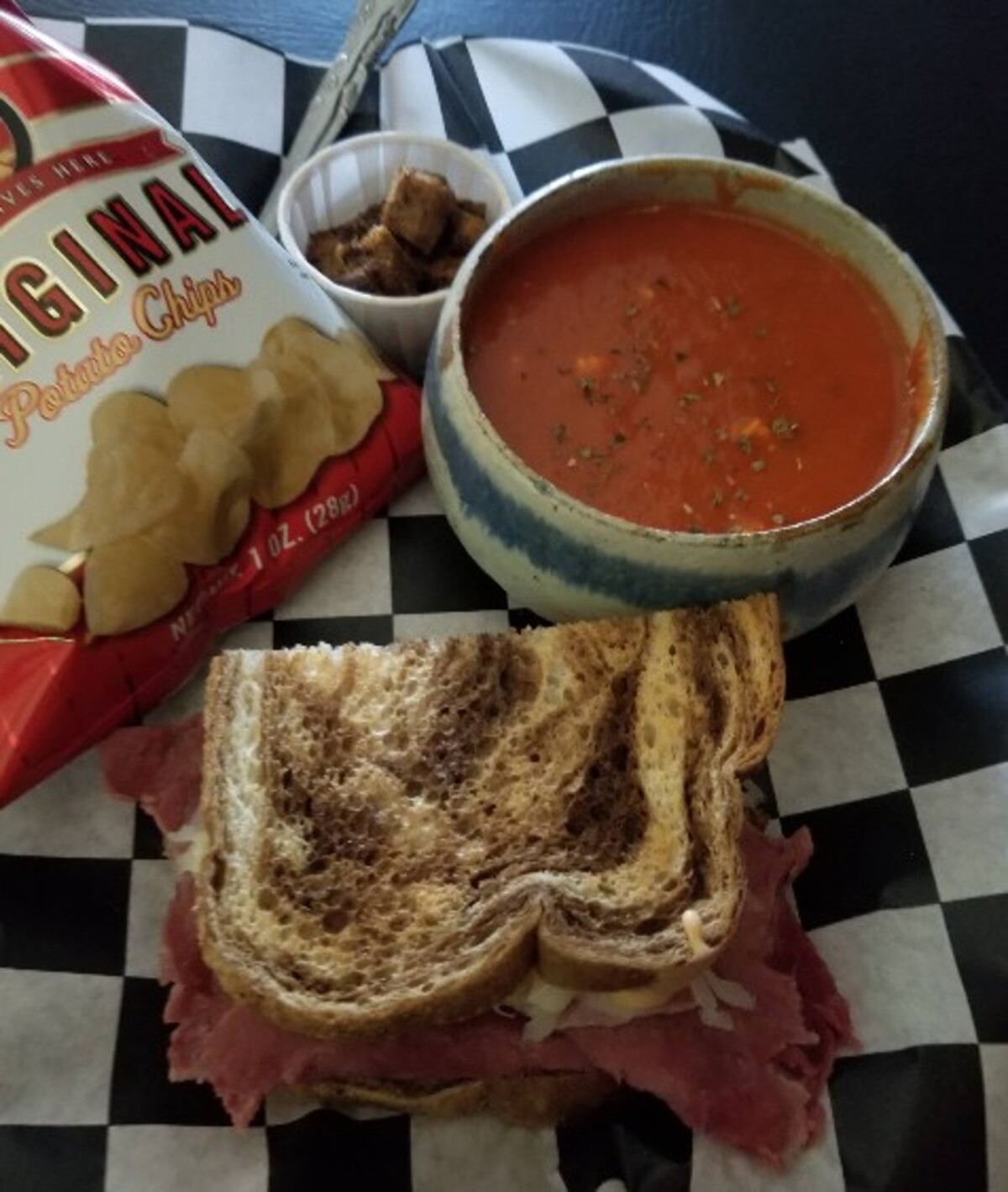 Food at The Hungry Mind located in Mason City, IA. 