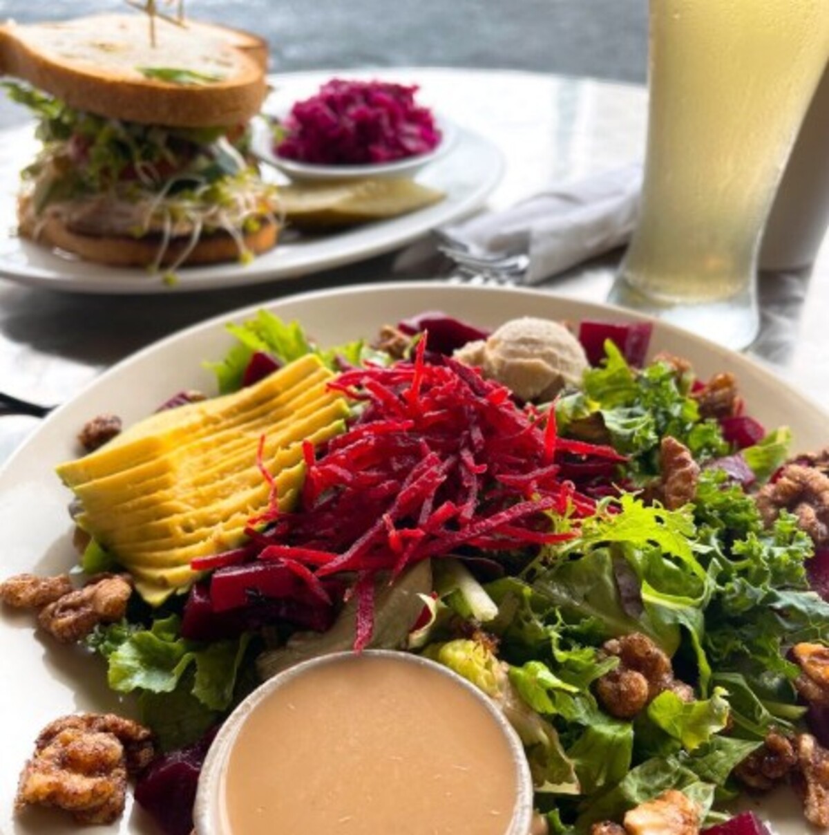 Food at The Booch Bar located in Hilo, HI. 