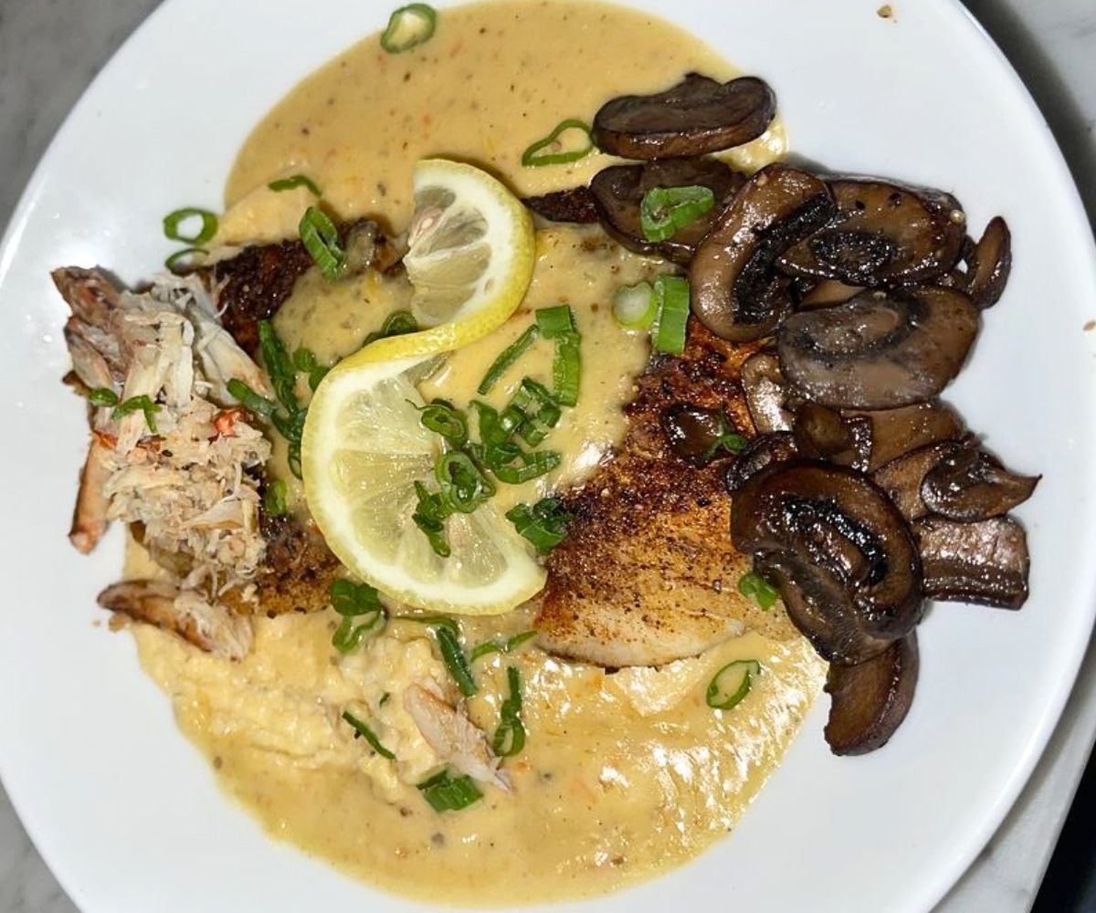 Snapper Pontchartrain at KBC in Dothan, Alabama