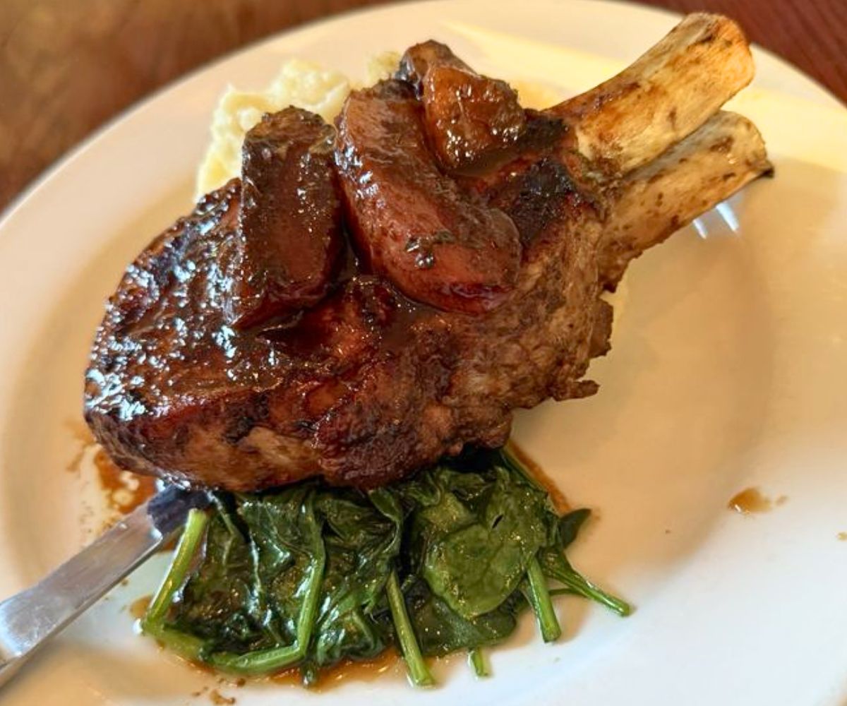 Pork Chop at The Miller House in Owensboro, KY