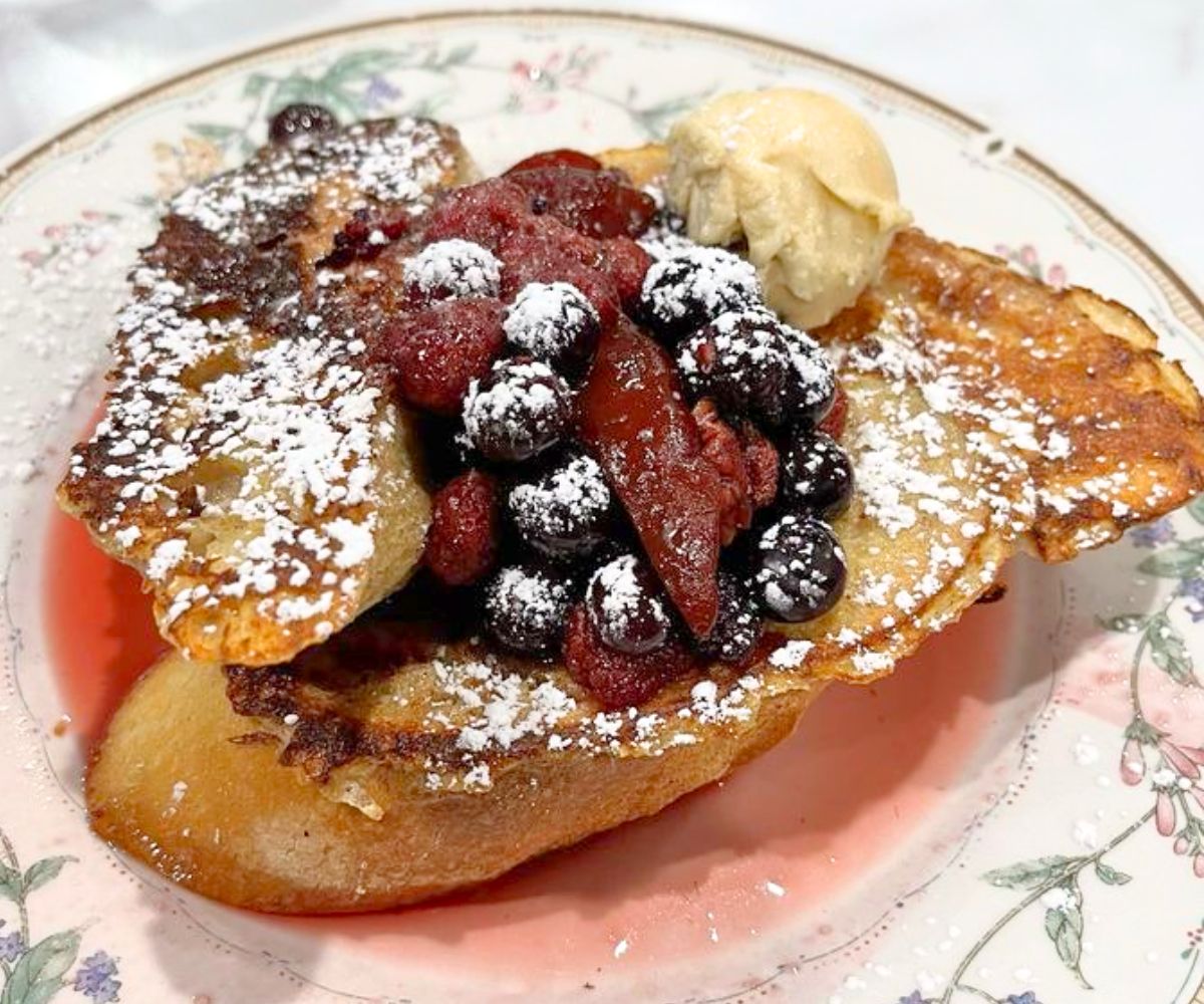 Papa Tony's French Toast at Peach Blossom Eatery in Newark, Delaware