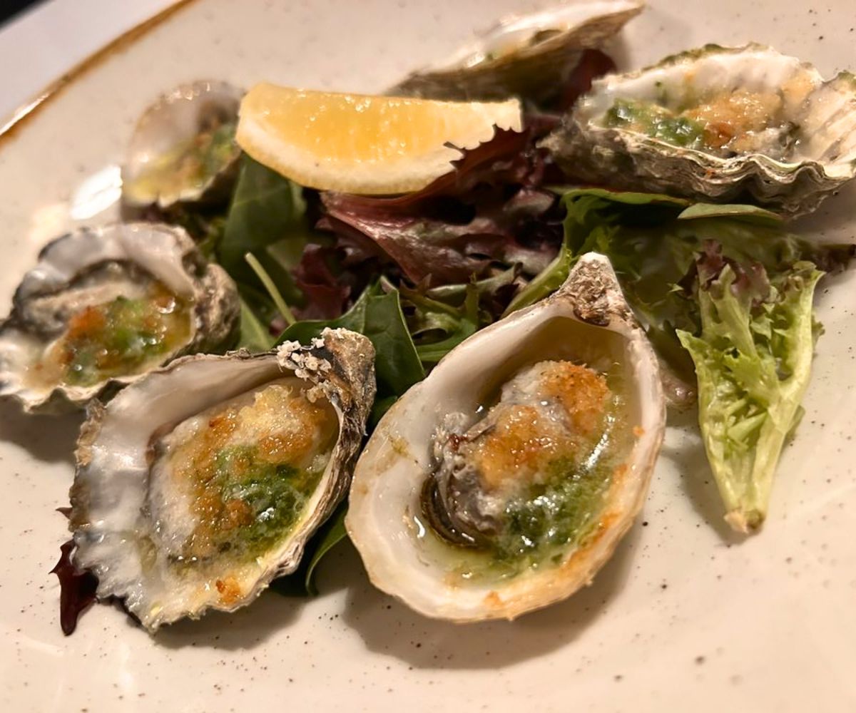 Oysters Rockefeller at Tavern on Main in Springfield, Oregon