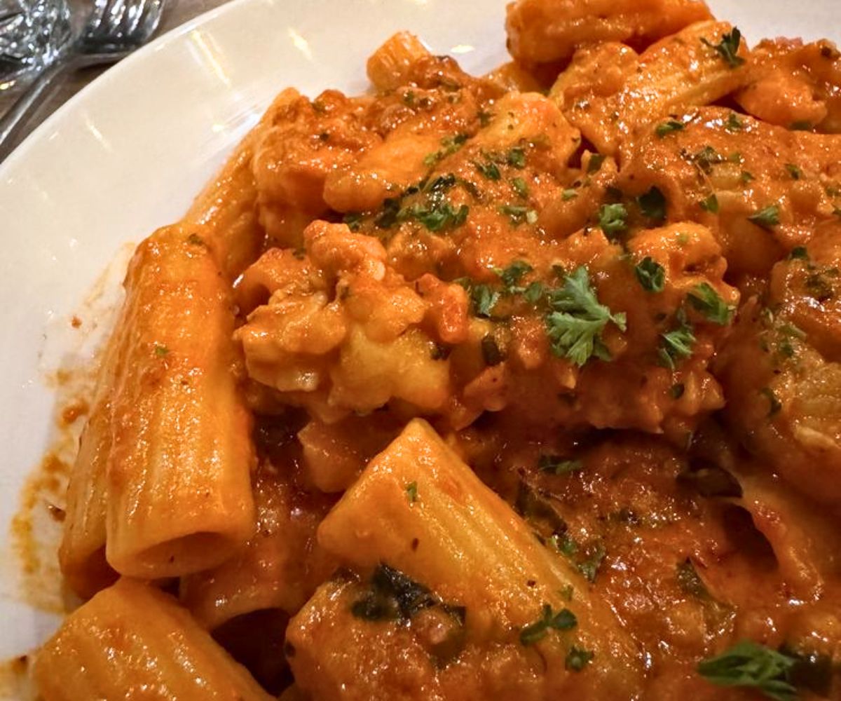 Rigatoni Cardinale at Osteria Forto in O'Fallon, Missouri
