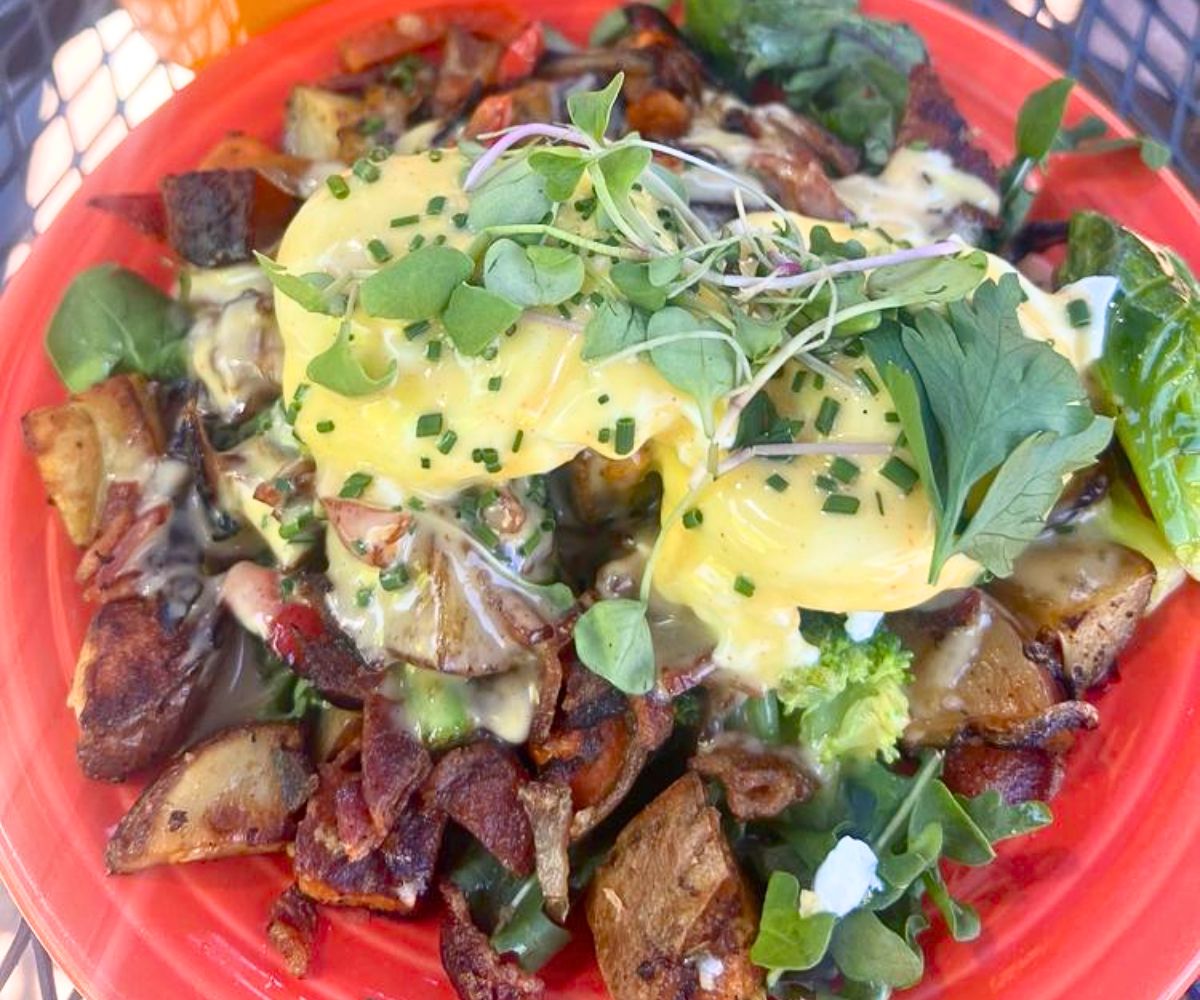 Creole Market Hash at The French Hen Cafe in St. Paul, MN