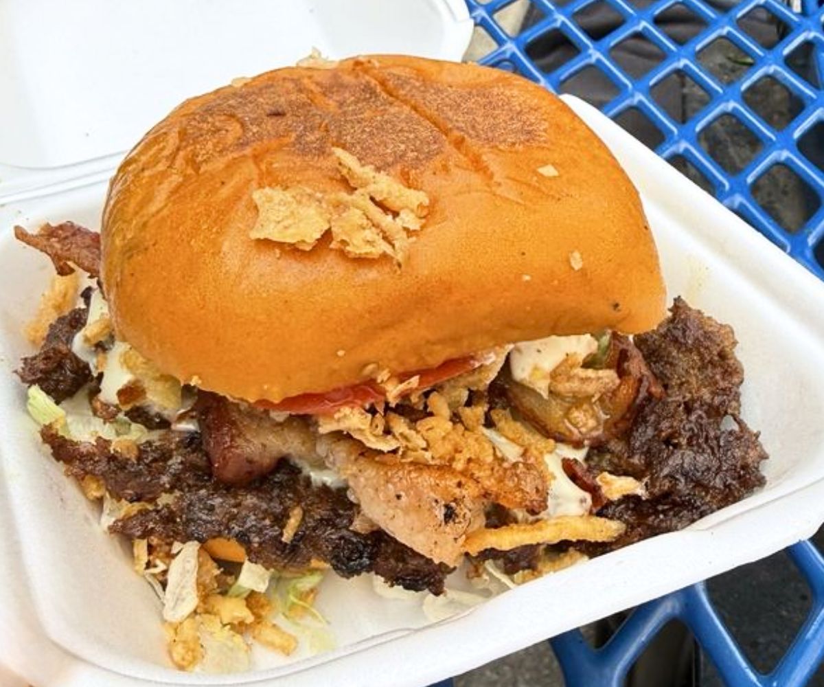 The Aristocrat at Smash'd Burger Bar in Indianapolis, Indiana