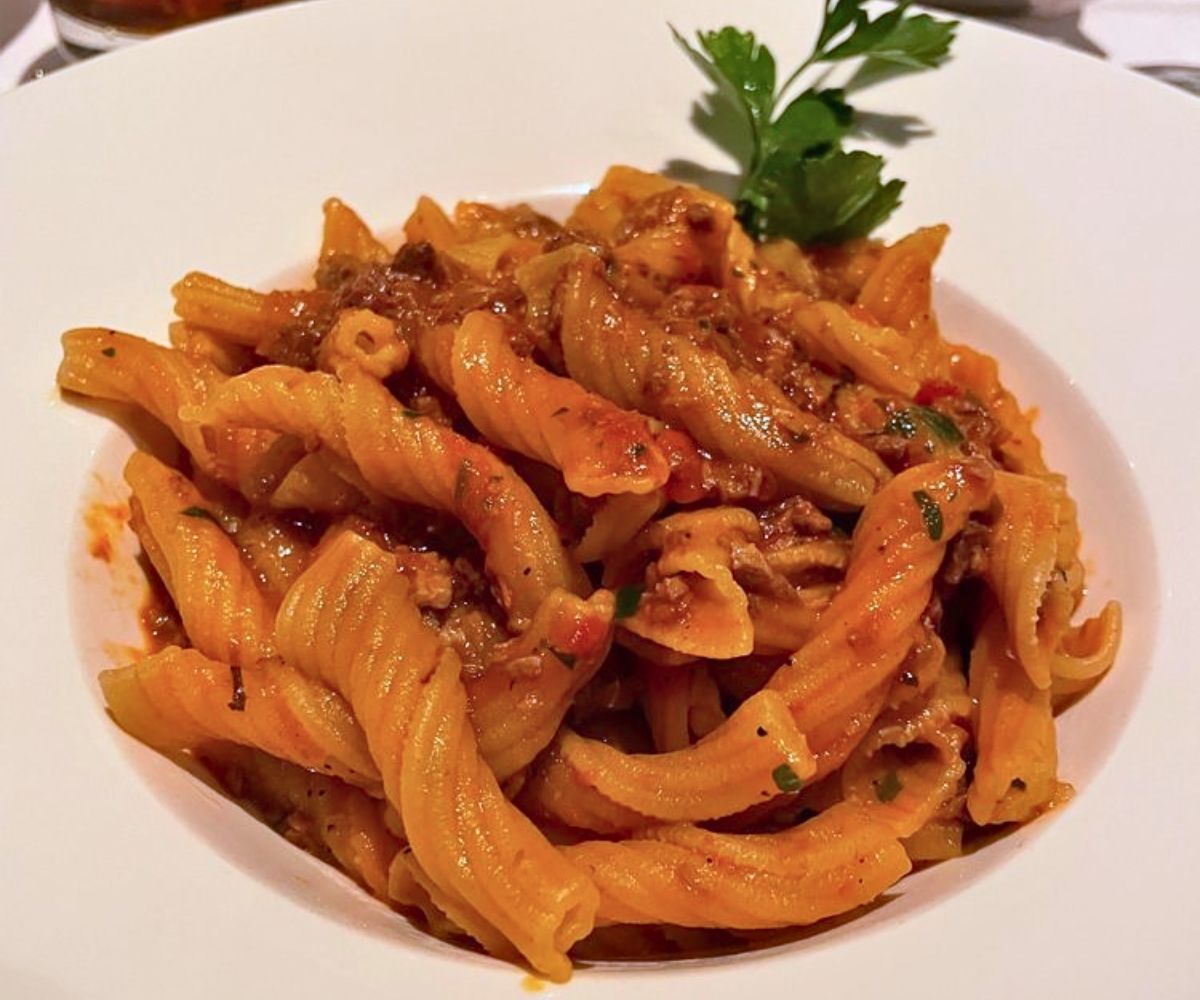pasta at Il Pizzico in Rockville, Maryland