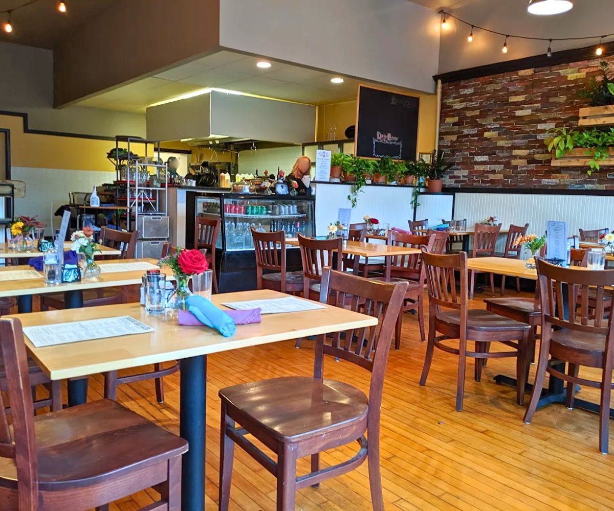 interior of the French Hen Cafe in St. Paul, MN