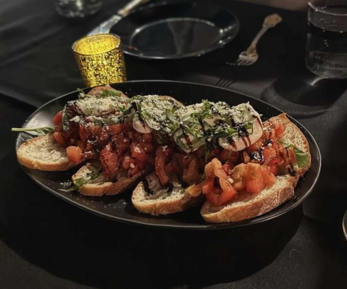 Bruschetta at Rimini's in Kirkland, washington