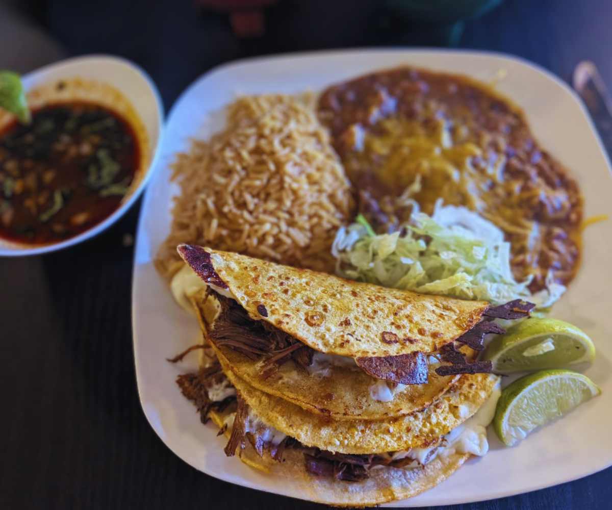 birria tacos at calle chile in mesa arizona