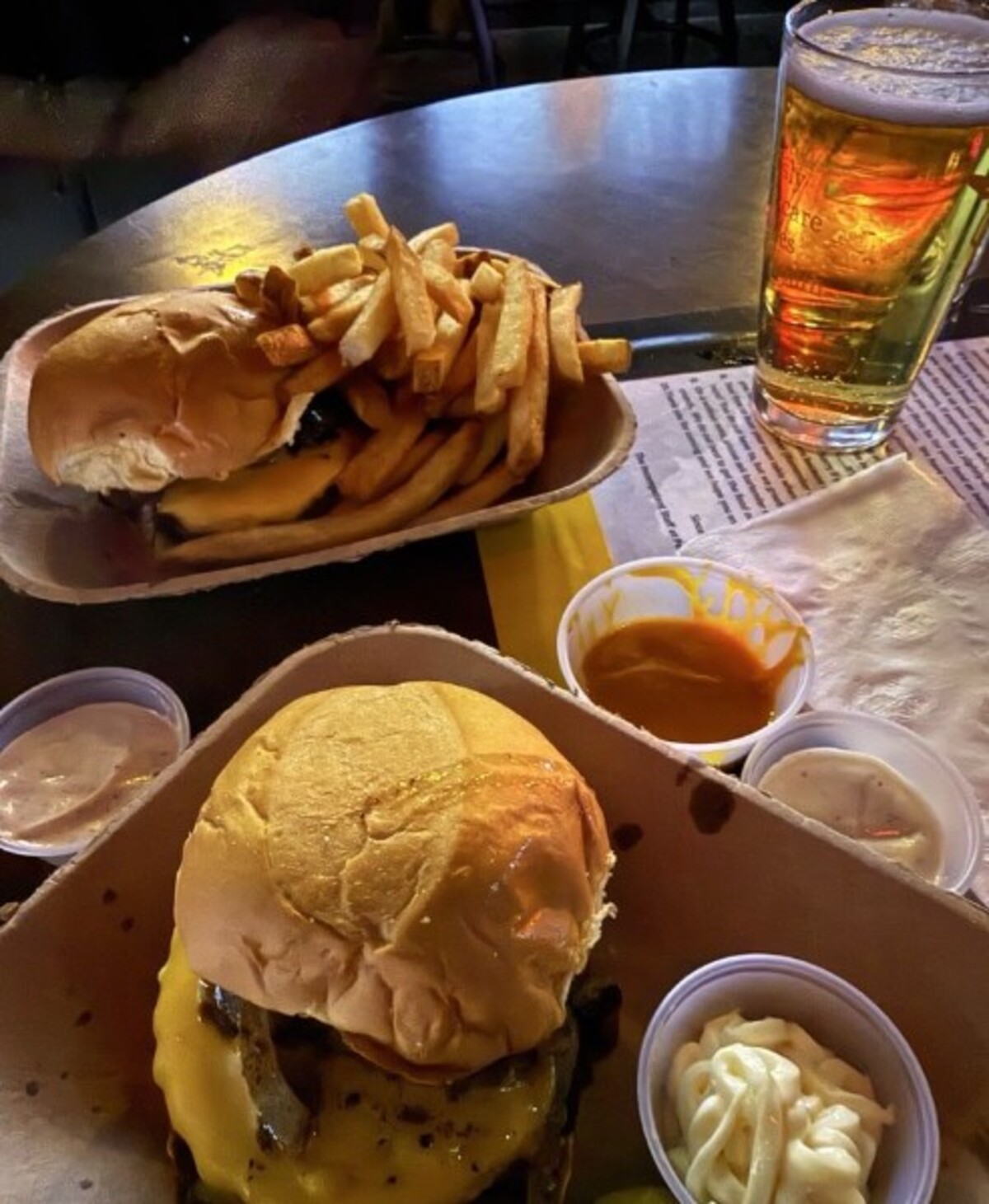 Food at Pete's Garage Bar located in Oshkosh, WI. 