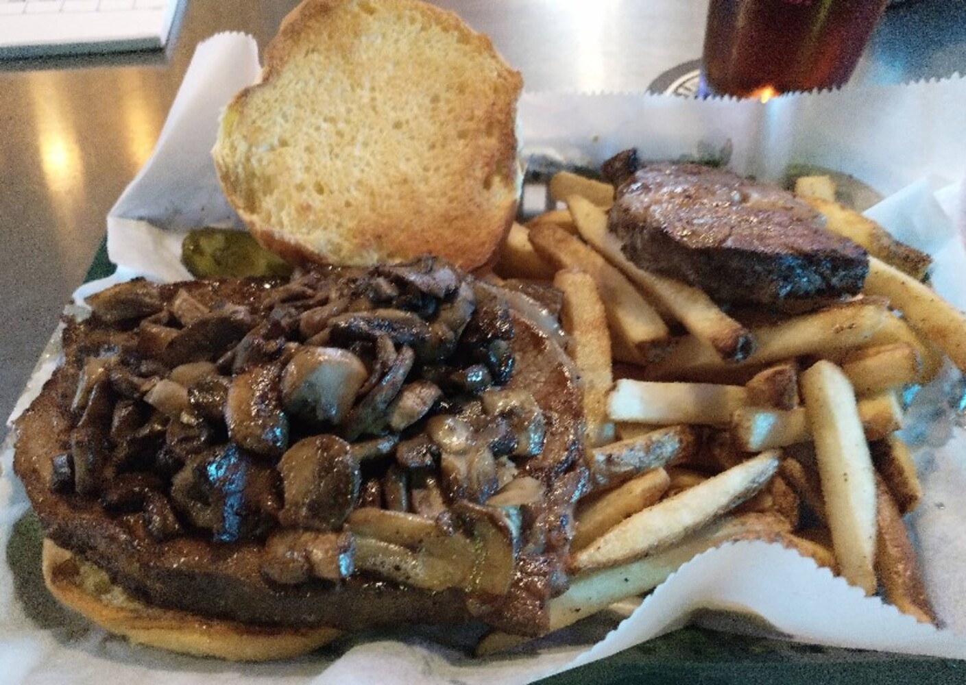 Food at Pete's Garage Bar located in Oshkosh, WI.