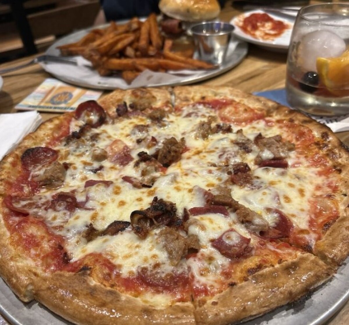 Food at Elliot's Wood Fired Kitchen & Tap located in Newark, OH. 