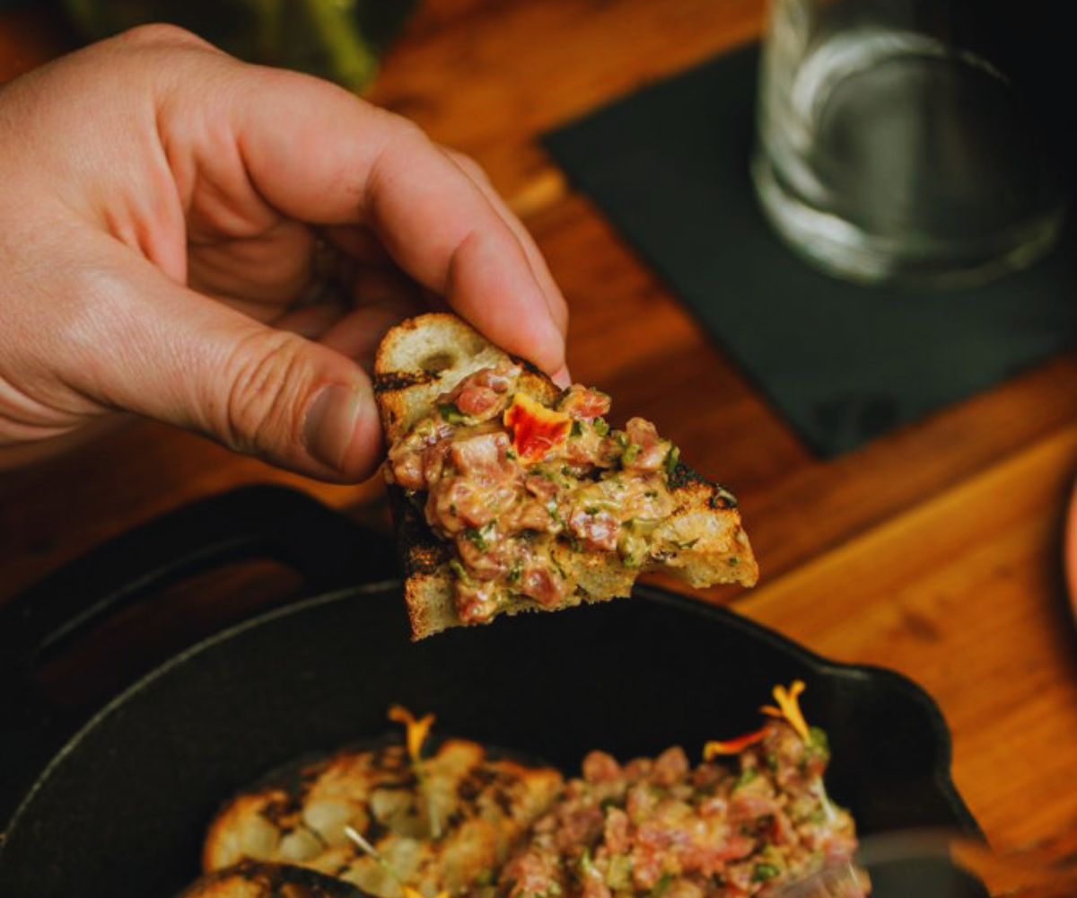 Carbon Angela’s Kitchen Steak Tartare